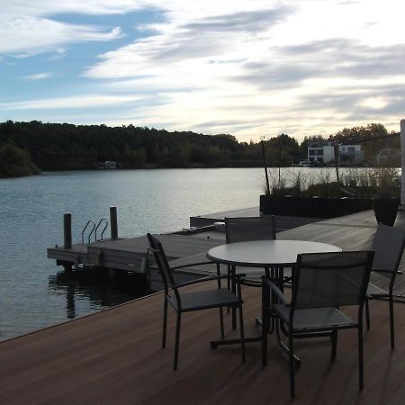Ferienwohnungen am Hainer See / Lagune Kahnsdorf (Leipziger Neuseenlandschaft) Neukieritzsch Exterior foto