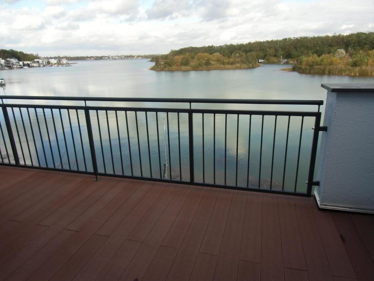Ferienwohnungen am Hainer See / Lagune Kahnsdorf (Leipziger Neuseenlandschaft) Neukieritzsch Exterior foto